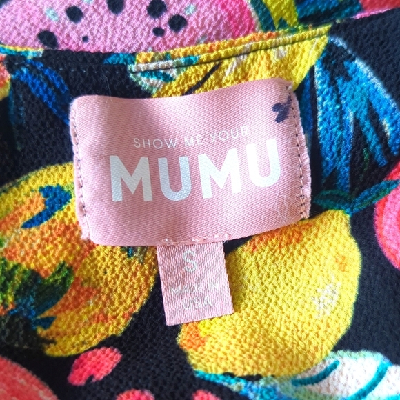 Show Me Your Mumu Tina Maxi Dress in Fruity Tango print - Picture 8 of 9